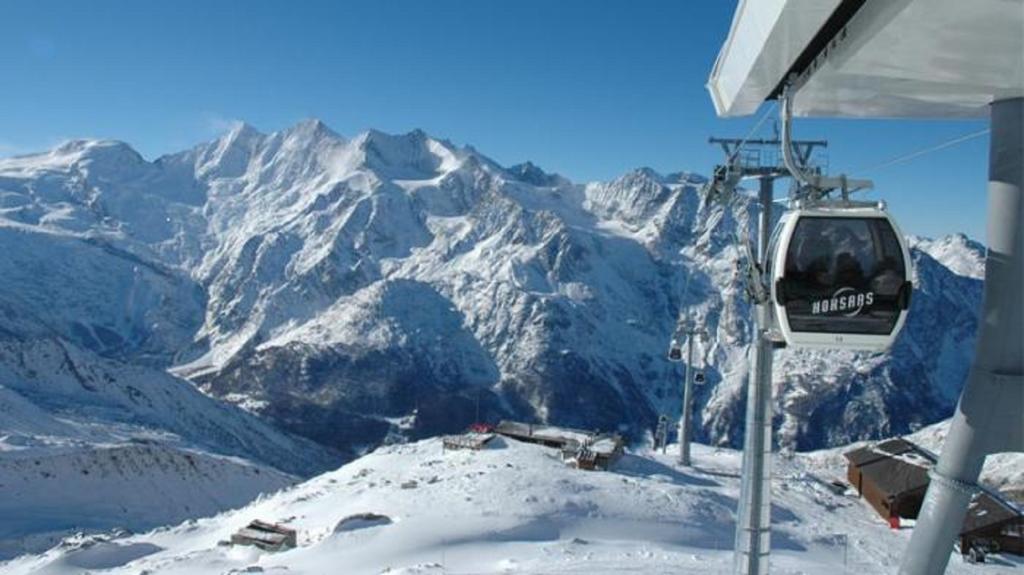 Appartamento Haus Mondelli Saas-Almagell Esterno foto