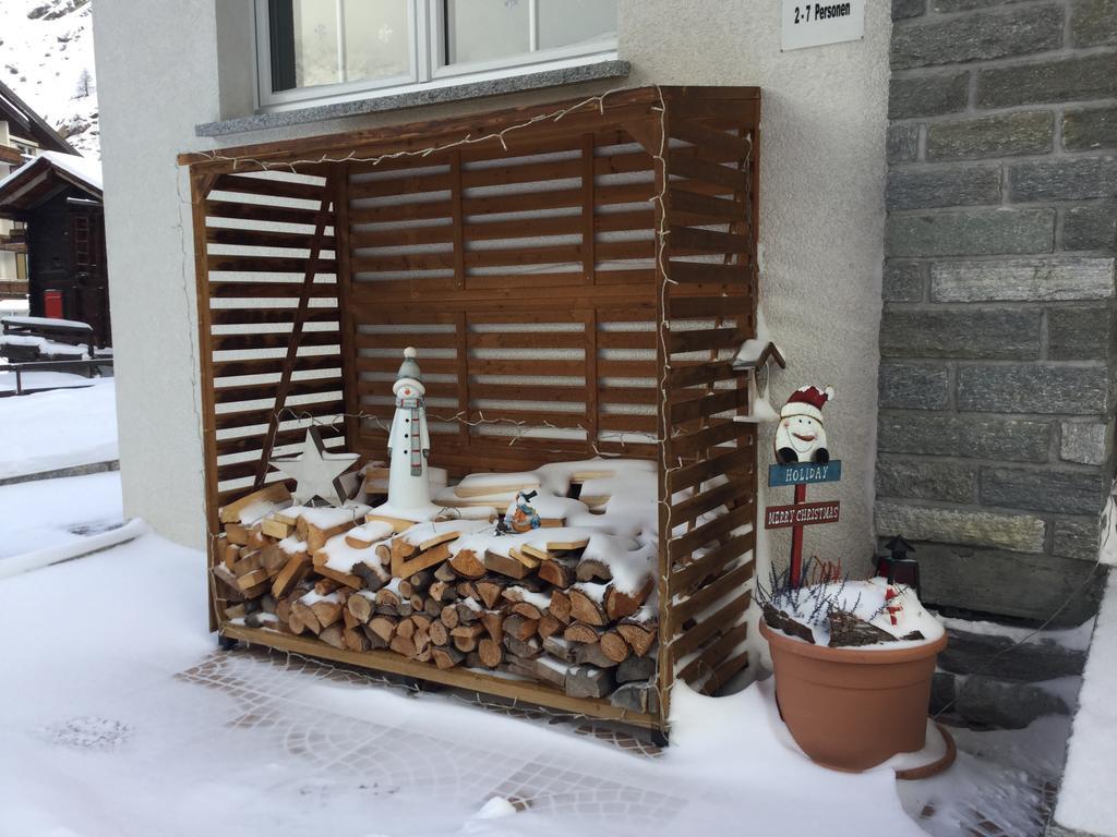 Appartamento Haus Mondelli Saas-Almagell Esterno foto